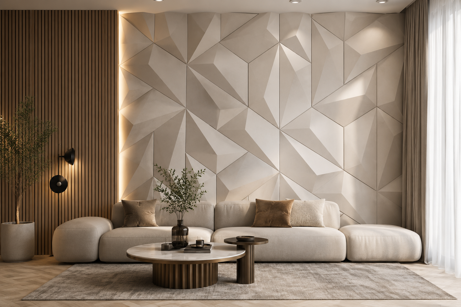 Feature wall photo